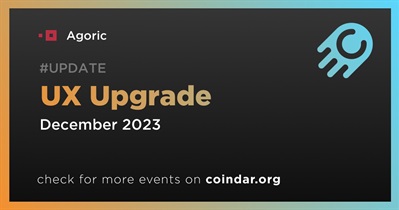 Agoric to Upgrade UX in December
