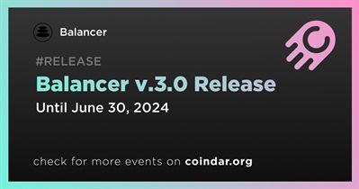Bản phát hành Balancer v.3.0