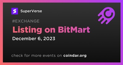 SuperVerse to Be Listed on BitMart on December 6th