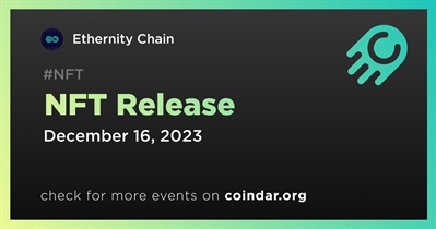 Ethernity Chain to Release NFT on December 16th