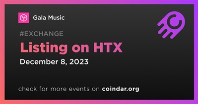 Gala Music to Be Listed on HTX on December 8th