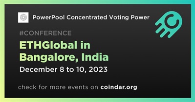 PowerPool Concentrated Voting Power to Participate in ETHGlobal in Bangalore on December 8th