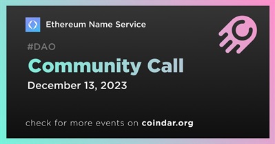 Ethereum Name Service to Host Community Call on December 13th