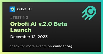 Orbofi AI to Launch Orbofi AI v.2.0 Beta on December 12th