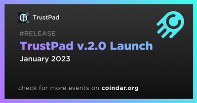 TrustPad to Launch TrustPad v.2.0 in January