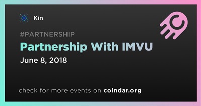 Partnership With IMVU