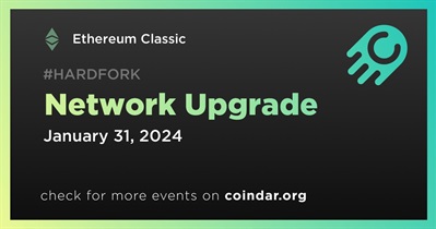 Ethereum Classic to Upgrade Network on January 31st