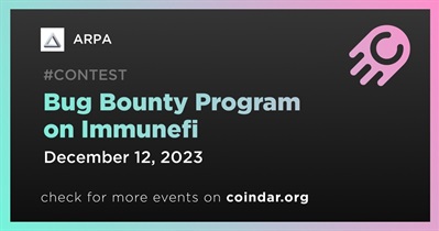 ARPA to Launch Bug Bounty Program on Immunefi on December 12th