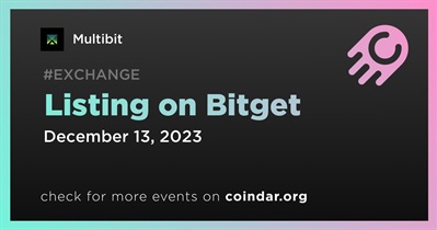 Multibit to Be Listed on Bitget on December 13th