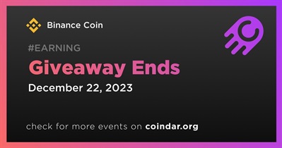 Binance Coin to Hold Giveaway