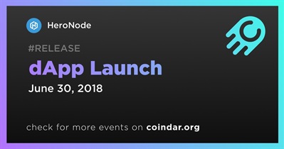 Lanzamiento de dApp