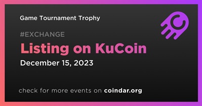 Game Tournament Trophy to Be Listed on KuCoin on December 15th