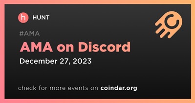 HUNT to Hold AMA on Discord on December 27th