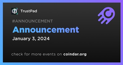 TrustPad to Make Announcement on January 3rd