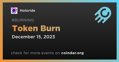 Holoride to Hold Token Burn on December 15th
