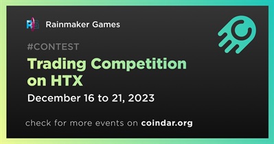 Rainmaker Games to Host Trading Competition on HTX