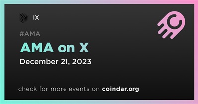 IX to Hold AMA on X on December 21st