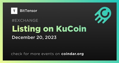 BitTensor to Be Listed on KuCoin on December 20th