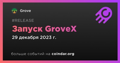 Grove запустит GroveX 29 декабря