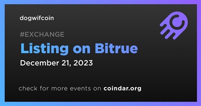 Dogwifcoin to Be Listed on Bitrue on December 21st