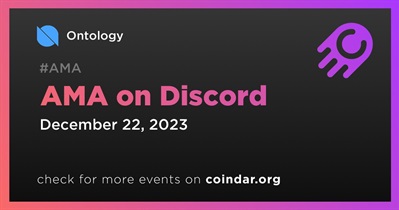 Ontology to Hold AMA on Discord on December 22nd