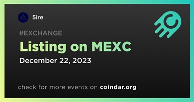 5ire to Be Listed on MEXC on December 22nd