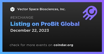 Vector Space Biosciences, Inc. to Be Listed on ProBit Global on December 22nd