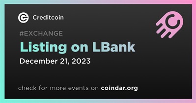 Creditcoin to Be Listed on LBank on December 21st