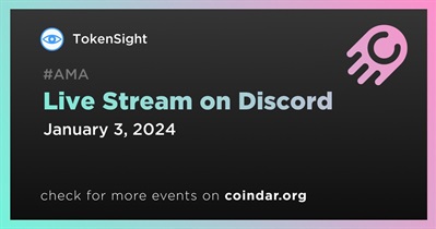 TokenSight to Hold Live Stream on Discord on January 3rd