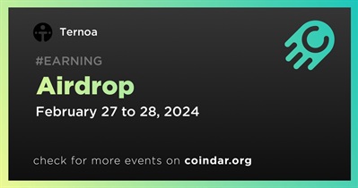 Ternoa to Hold Airdrop