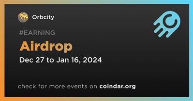 Orbcity to Hold Airdrop
