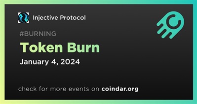 Injective Protocol to Hold Token Burn on January 4th