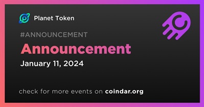 Planet Token to Make Announcement on January 11th