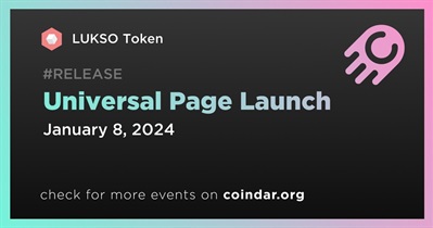LUKSO Token to Release Universal Page on January 8th