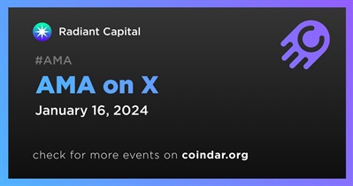 Radiant Capital to Hold AMA on X on January 16th