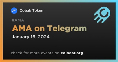 Cobak Token to Hold AMA on Telegram on January 16th