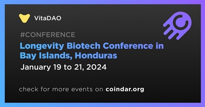 VitaDAO to Participate in Longevity Biotech Conference in Bay Islands on January 19th
