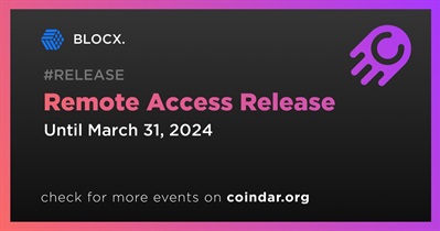BLOCX. to Release Remote Access in Q1