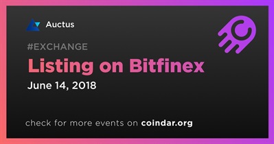 Listing on Bitfinex