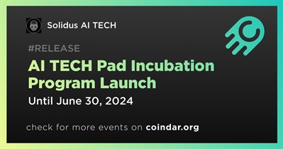 Solidus AI TECH to Launch AI TECH Pad Incubation Program