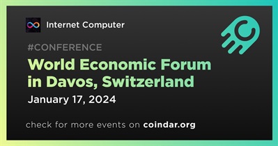 Internet Computer to Participate in World Economic Forum in Davos on January 17th