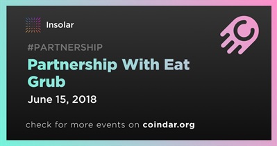 Partnership With Eat Grub