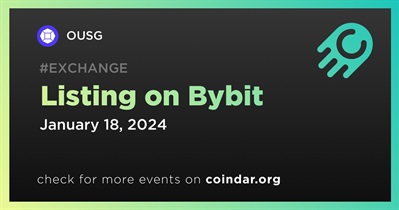 OUSG to Be Listed on Bybit on January 18th
