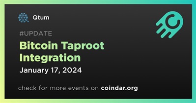 Bitcoin Taproot Entegrasyonu