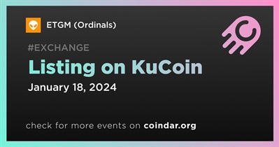 ETGM (Ordinals) to Be Listed on KuCoin on January 18th