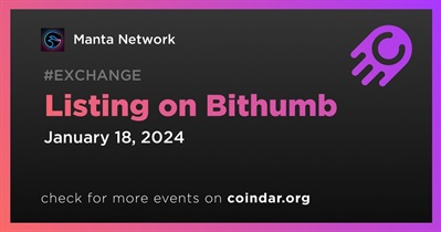 Manta Network to Be Listed on Bithumb on January 18th