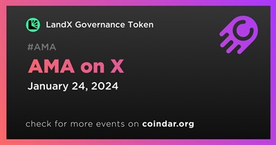 LandX Governance Token to Hold AMA on X on January 24th