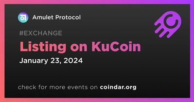 Amulet Protocol to Be Listed on KuCoin on January 23rd
