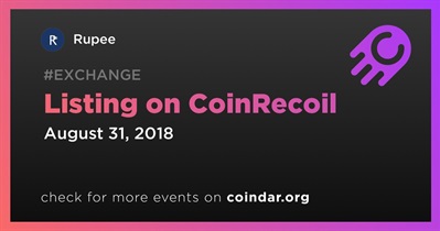Listing on CoinRecoil