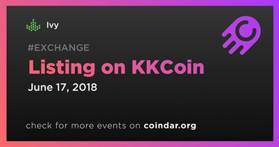 KKCoin पर लिस्टिंग